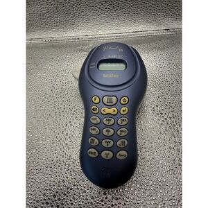Genuine Brother P-Touch 55 Label Maker w/ Tape -‎ BLUE *TESTED*